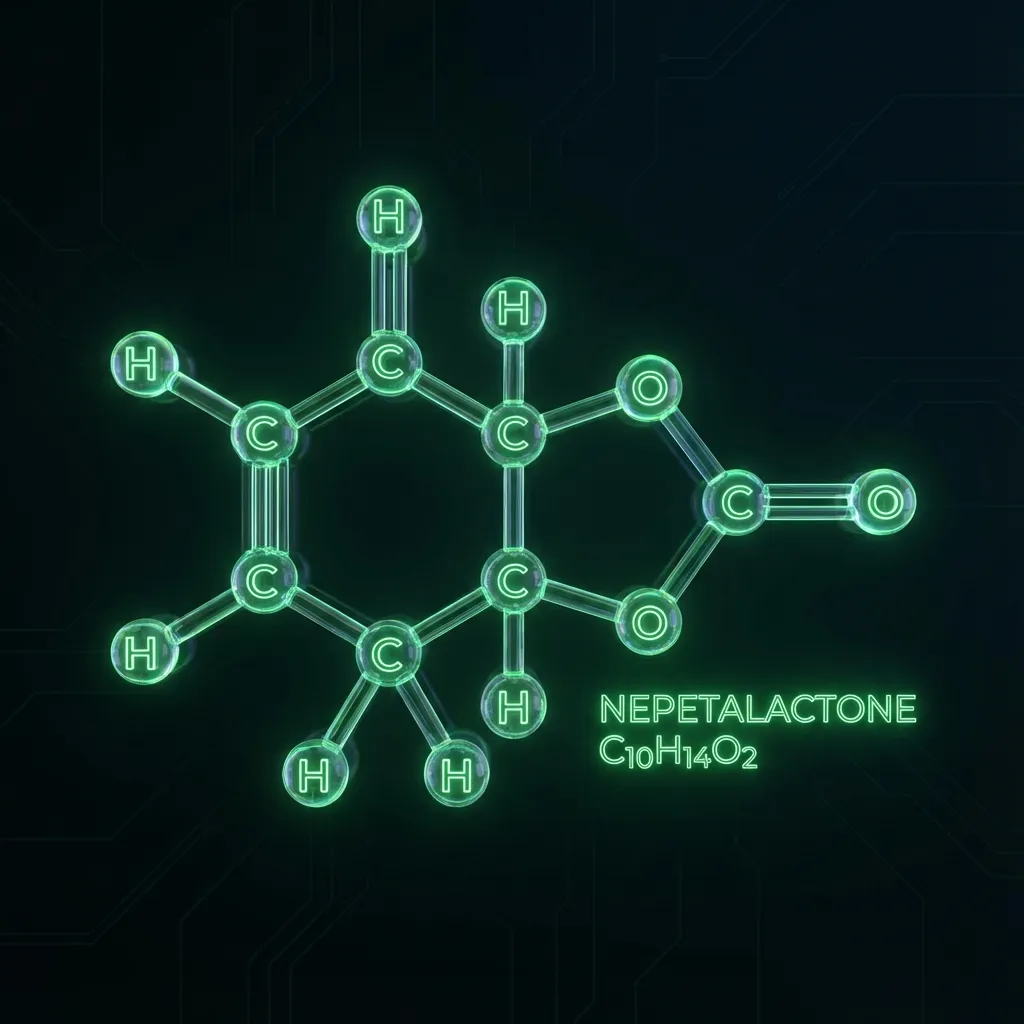 Nepetalactone Chemical Structure